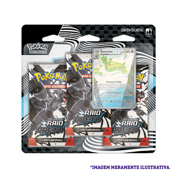 Pokemon TCG Scarlet   Violet--Black Bolt - Tech Sticker Blister - Reuniclus_PTBR